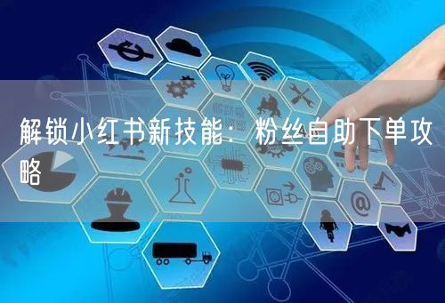 解锁小红书新技能：粉丝自助下单攻略