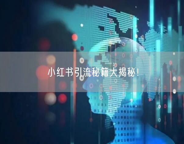 小红书引流秘籍大揭秘！